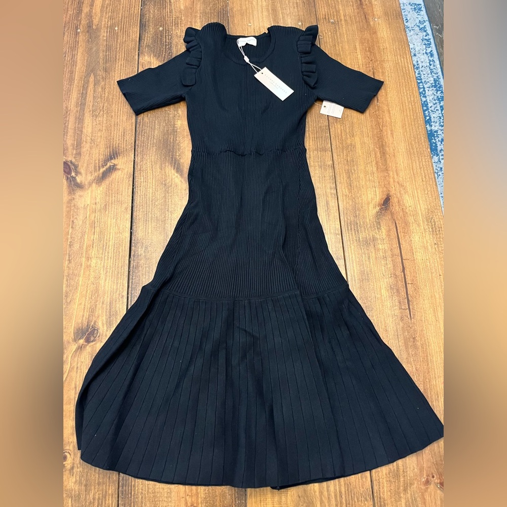 Rachel Parcell Black Knit Dress
